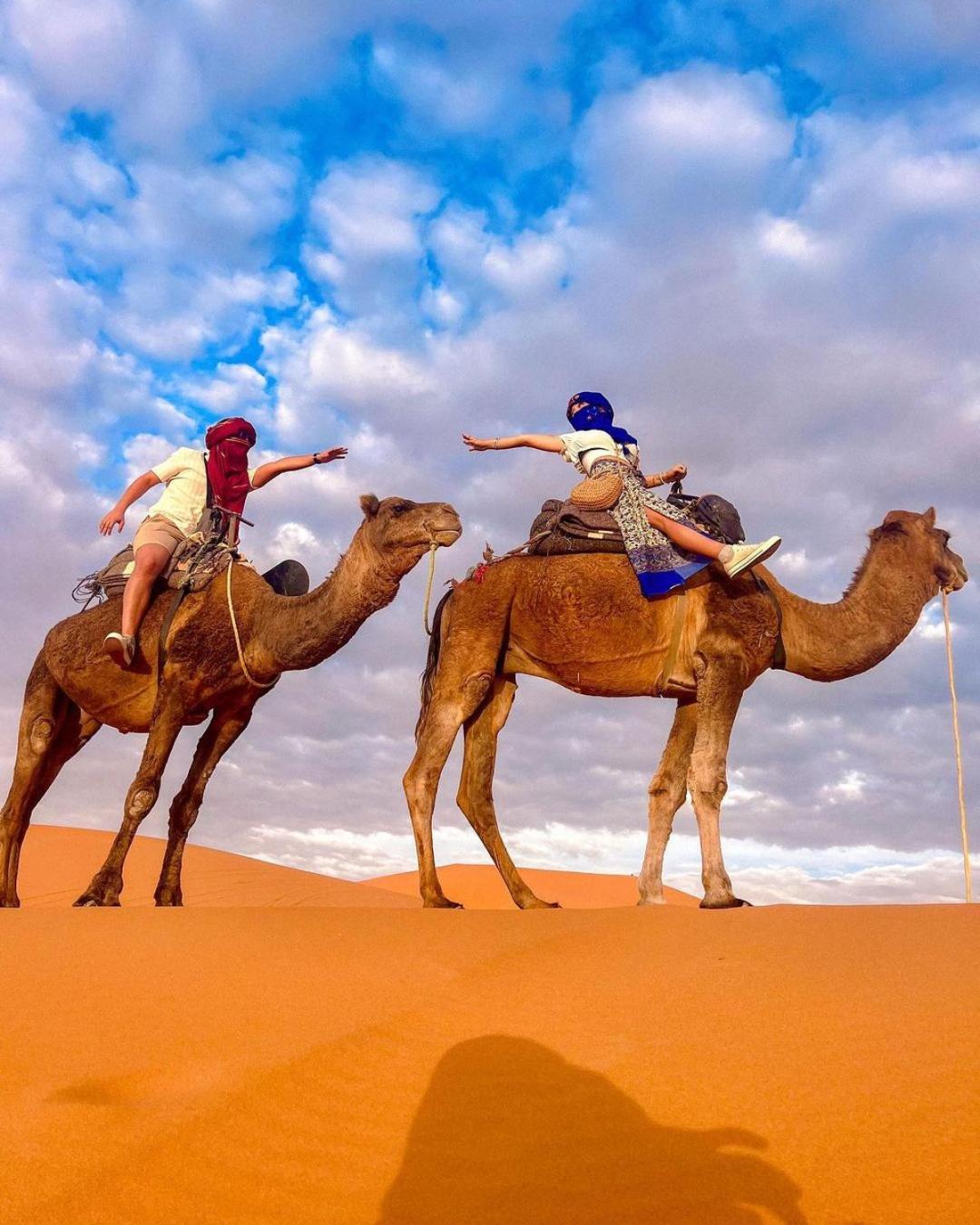 Sahara Luxury Camp Hotel Мерцуга Екстериор снимка