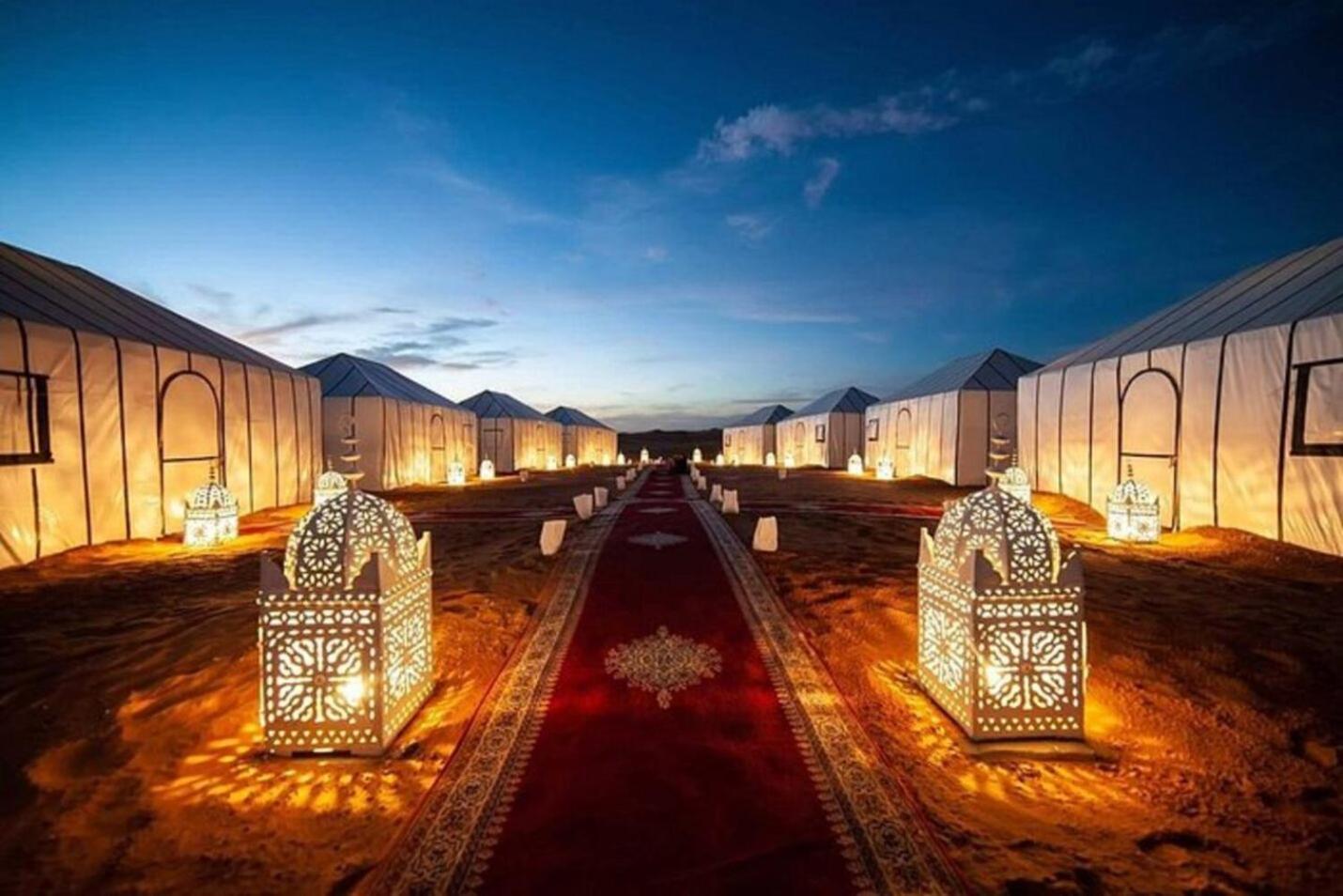 Sahara Luxury Camp Hotel Мерцуга Екстериор снимка