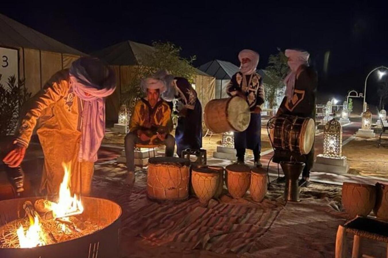 Sahara Luxury Camp Hotel Мерцуга Екстериор снимка