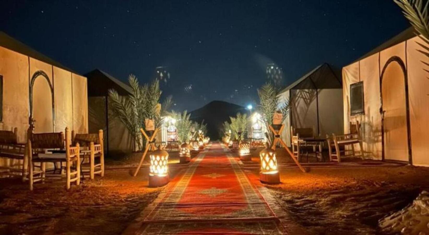 Sahara Luxury Camp Hotel Мерцуга Екстериор снимка