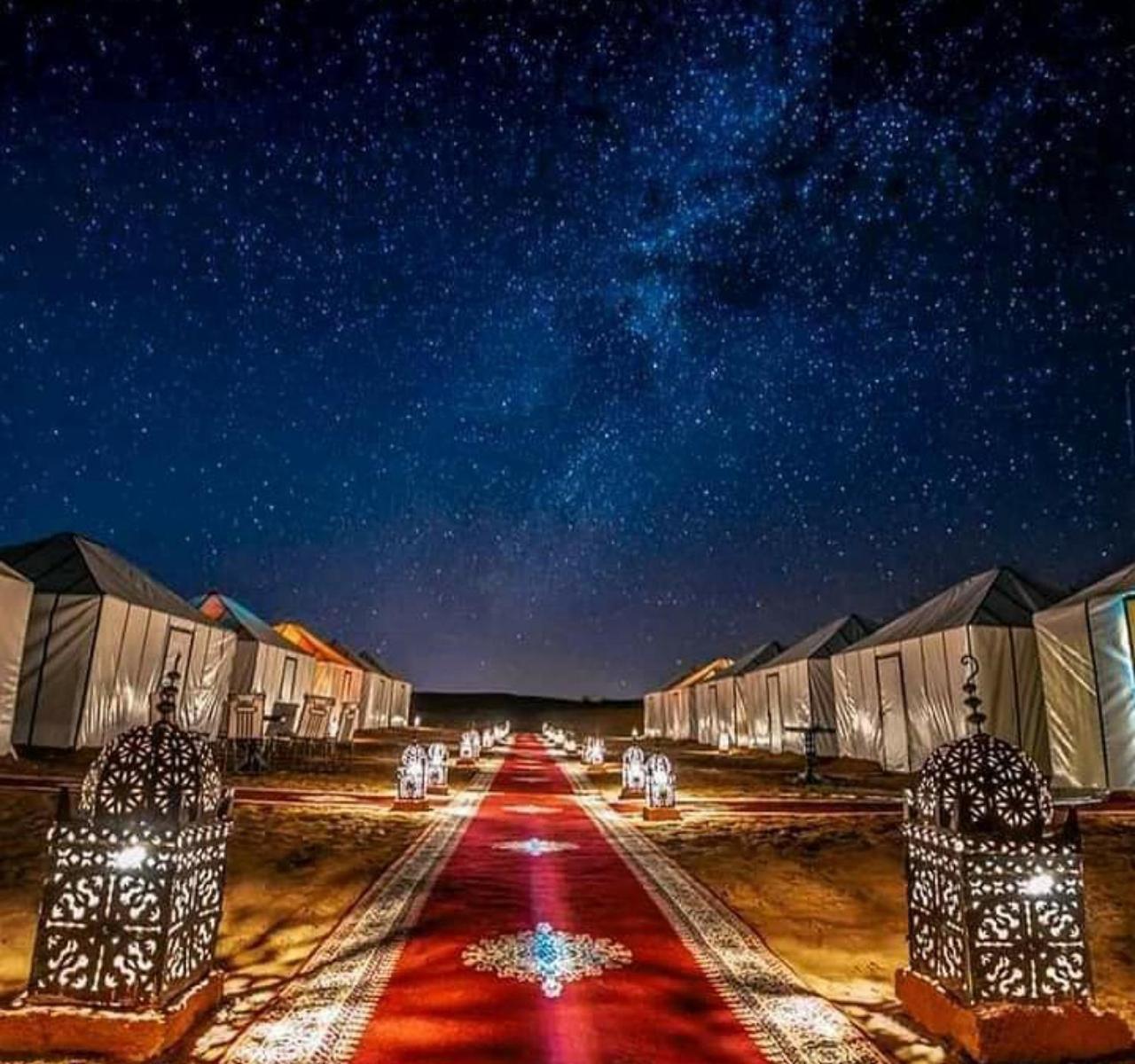 Sahara Luxury Camp Hotel Мерцуга Екстериор снимка